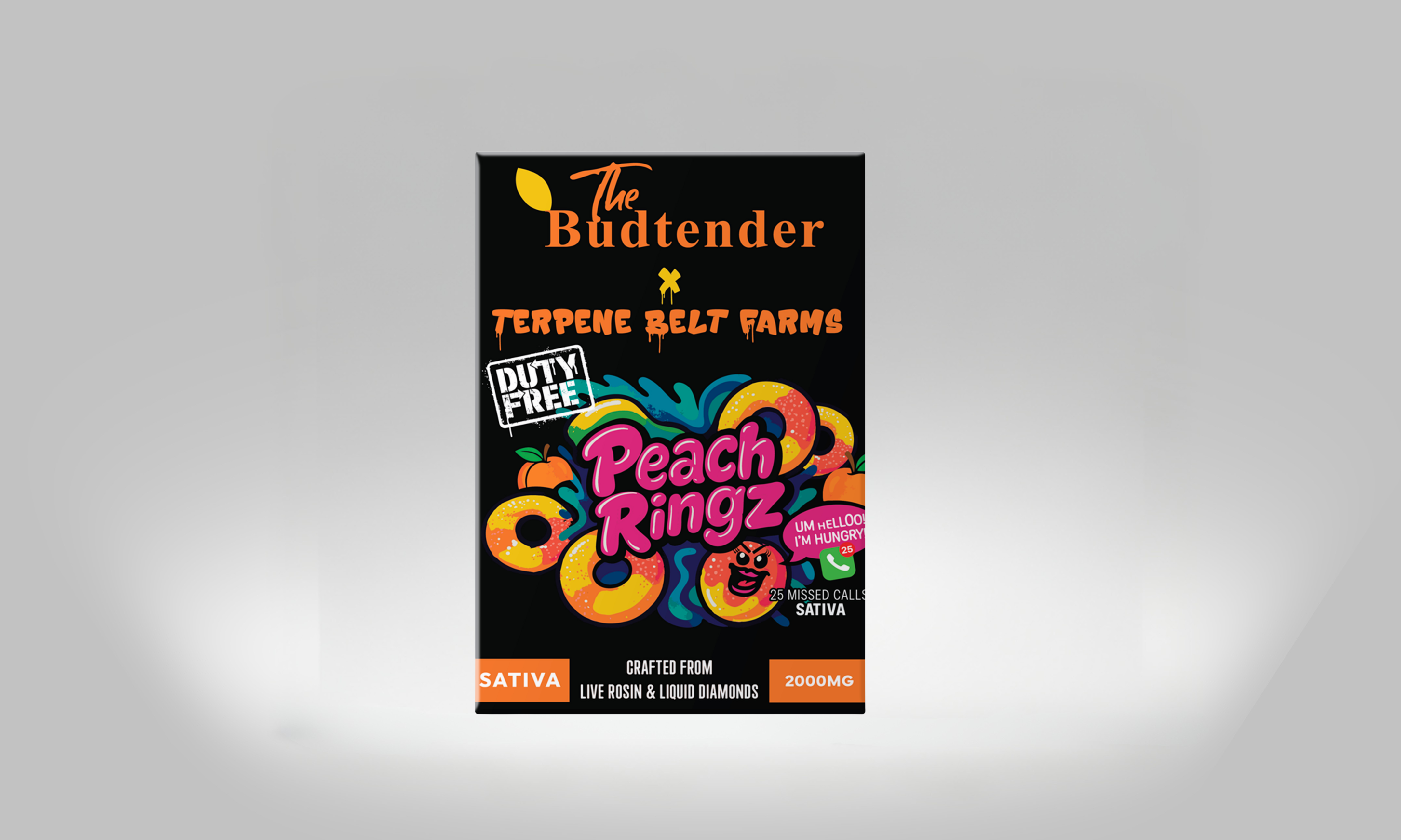 Peach Ringz | 2ml Liquid Diamonds