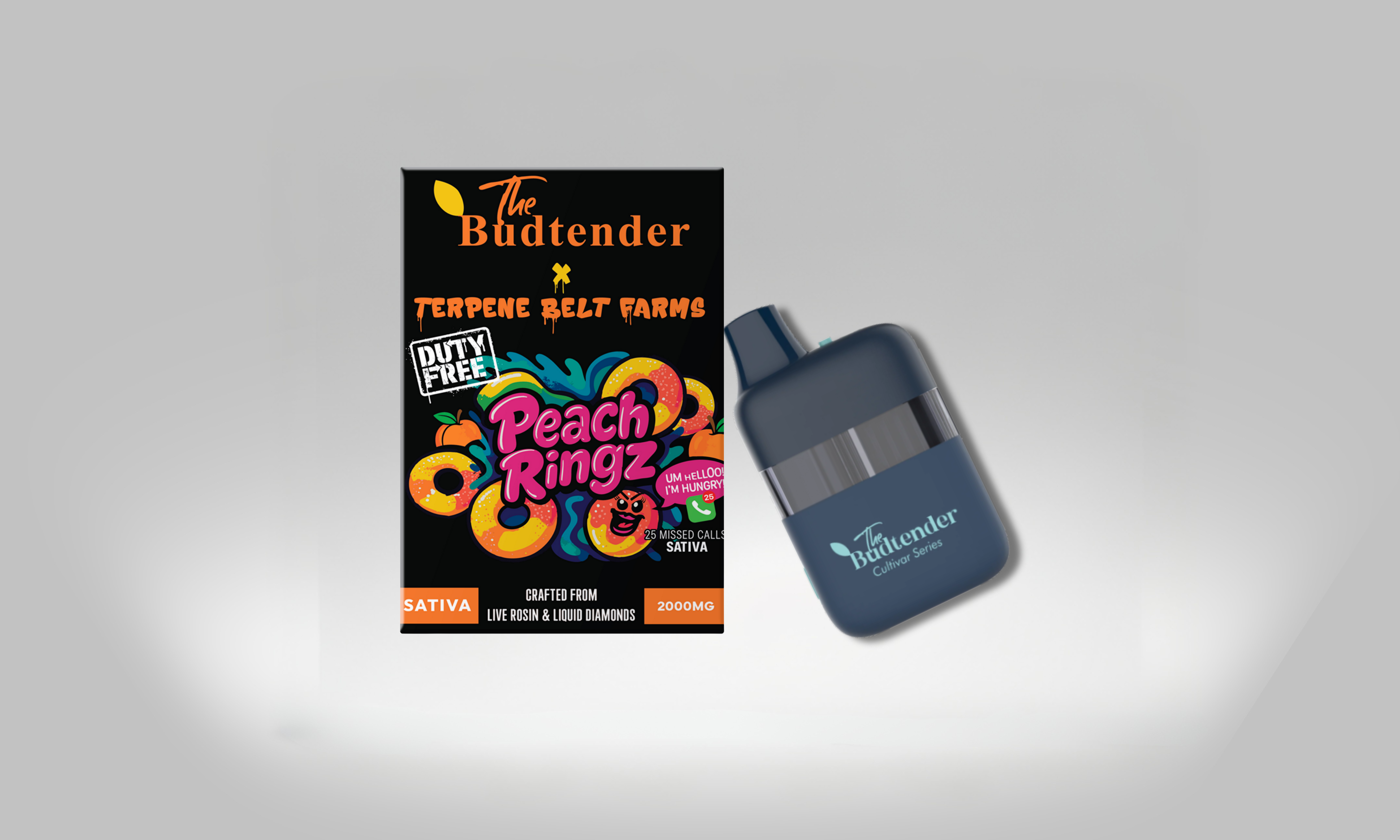 Peach Ringz | 2ml Liquid Diamonds